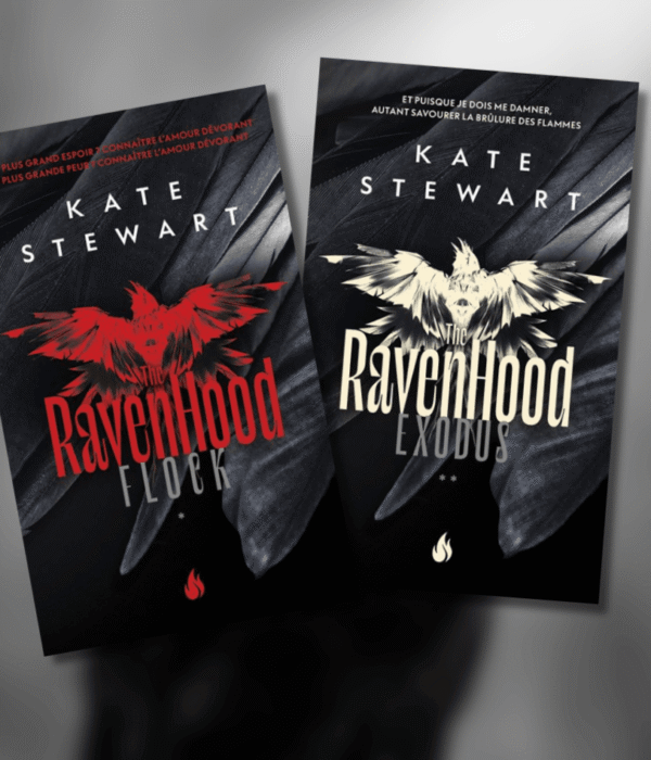 Ravenhood de Kate Stewart, les premières publications de Pocket Romance