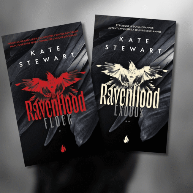 Ravenhood de Kate Stewart, les premières publications de Pocket Romance