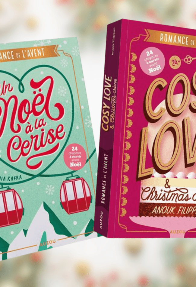 Les deux romances de l'avent signée Auzou cette année