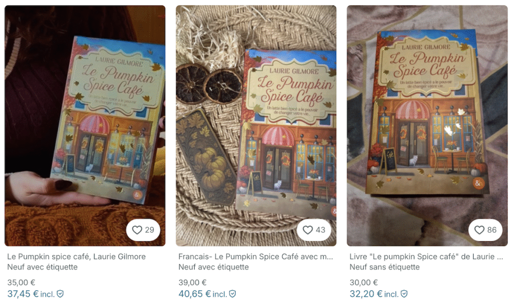 Rupture de stock pour Le pumpkin spice café