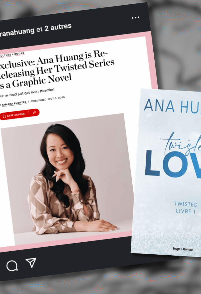 Adaptation de la saga Twisted d'Ana Huang en roman graphique