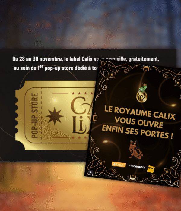 Pop up store de Calix