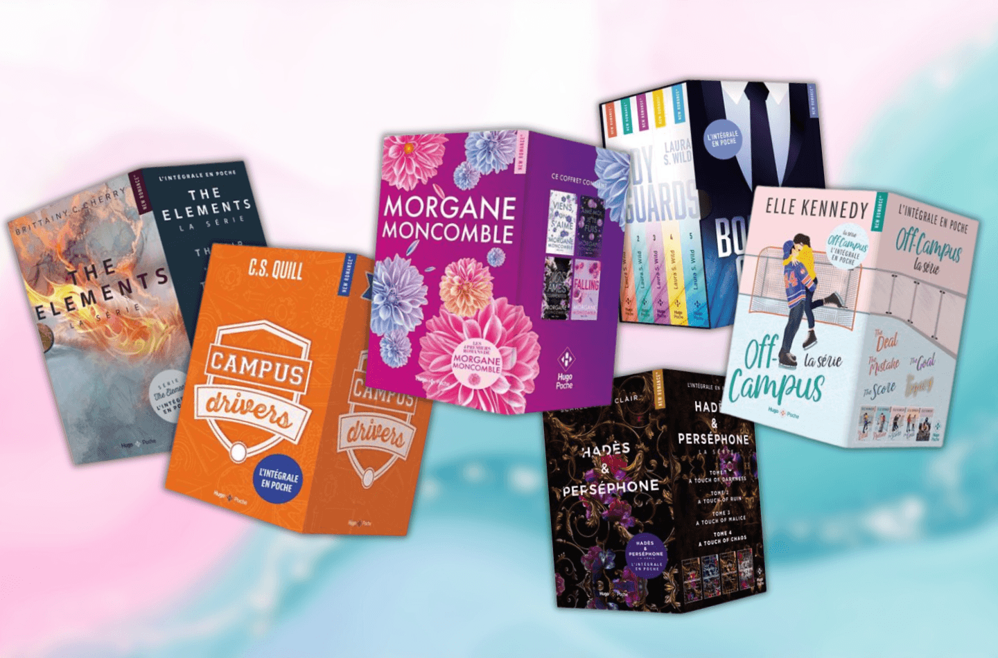 Les nouveaux coffrets intégrales poche chez Hugo Roman