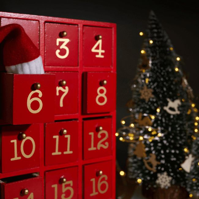 Les romances sous forme de calendrier de l'avent