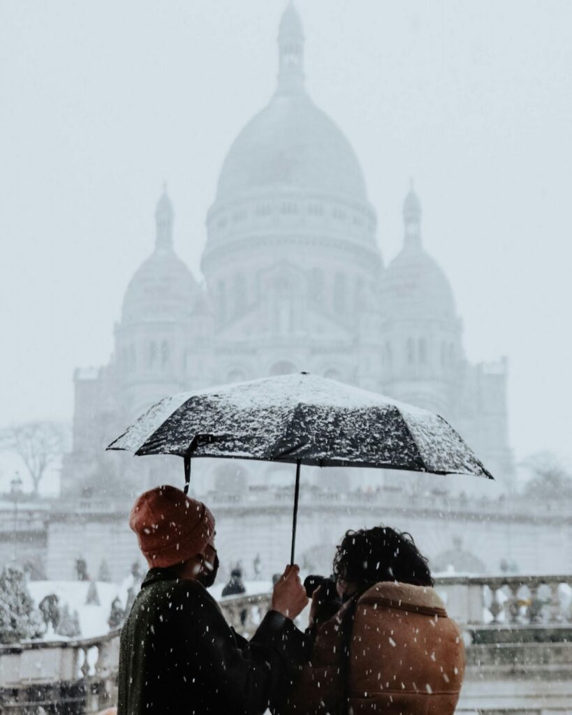 Paris sous la neige