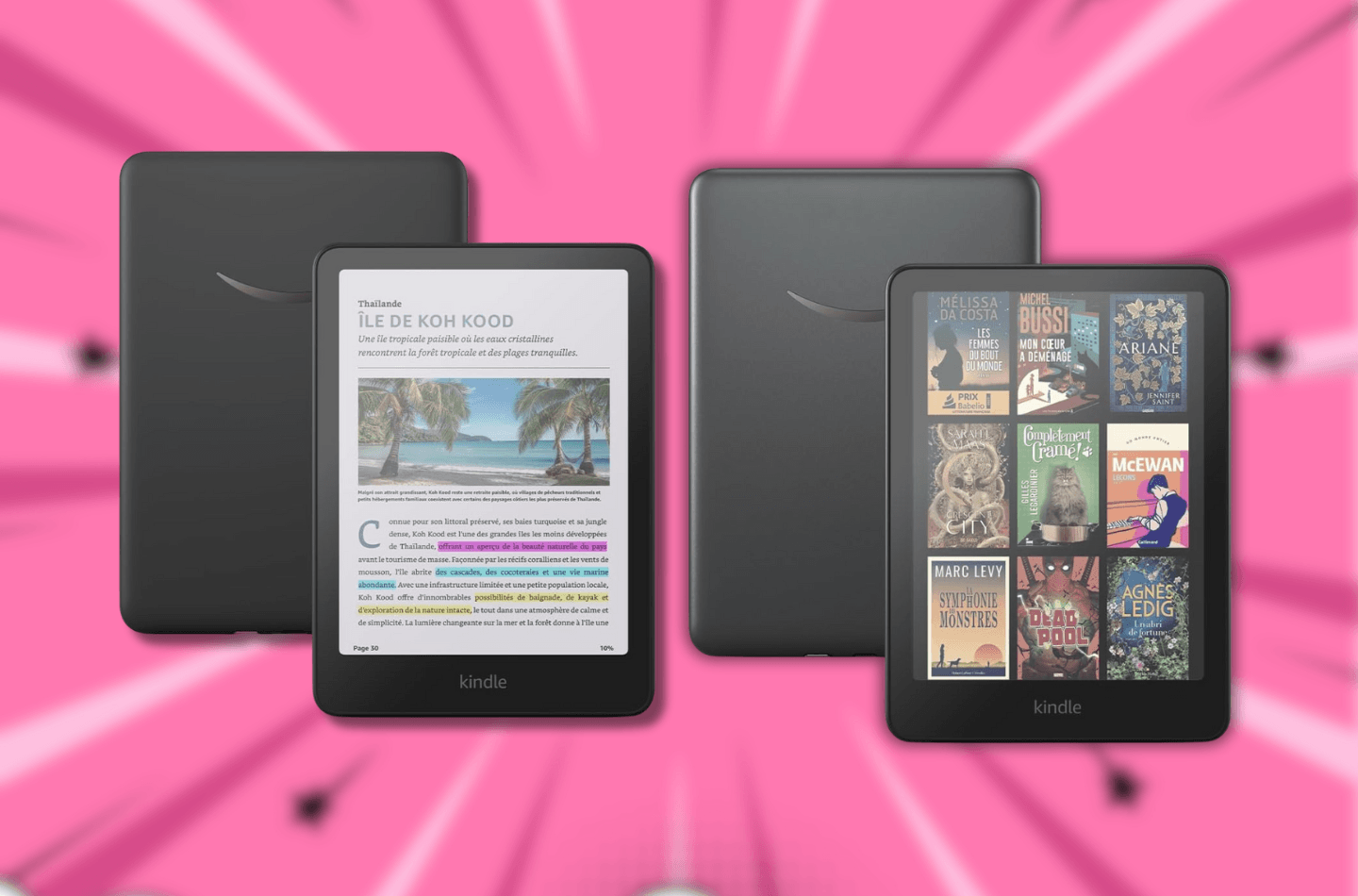 Promotions sur les Kindle Colorsoft