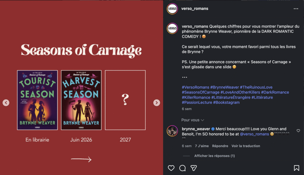 Verso a confirmé la sortie française de Harvest Season