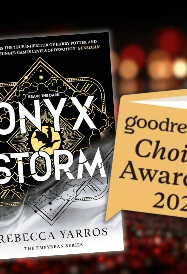 Rebecca Yarros remporte le Goodreads choice awards 2025 pour Onyx Storm