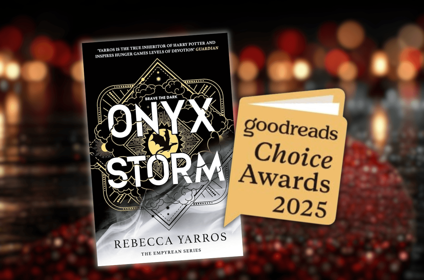 Rebecca Yarros remporte le Goodreads choice awards 2025 pour Onyx Storm