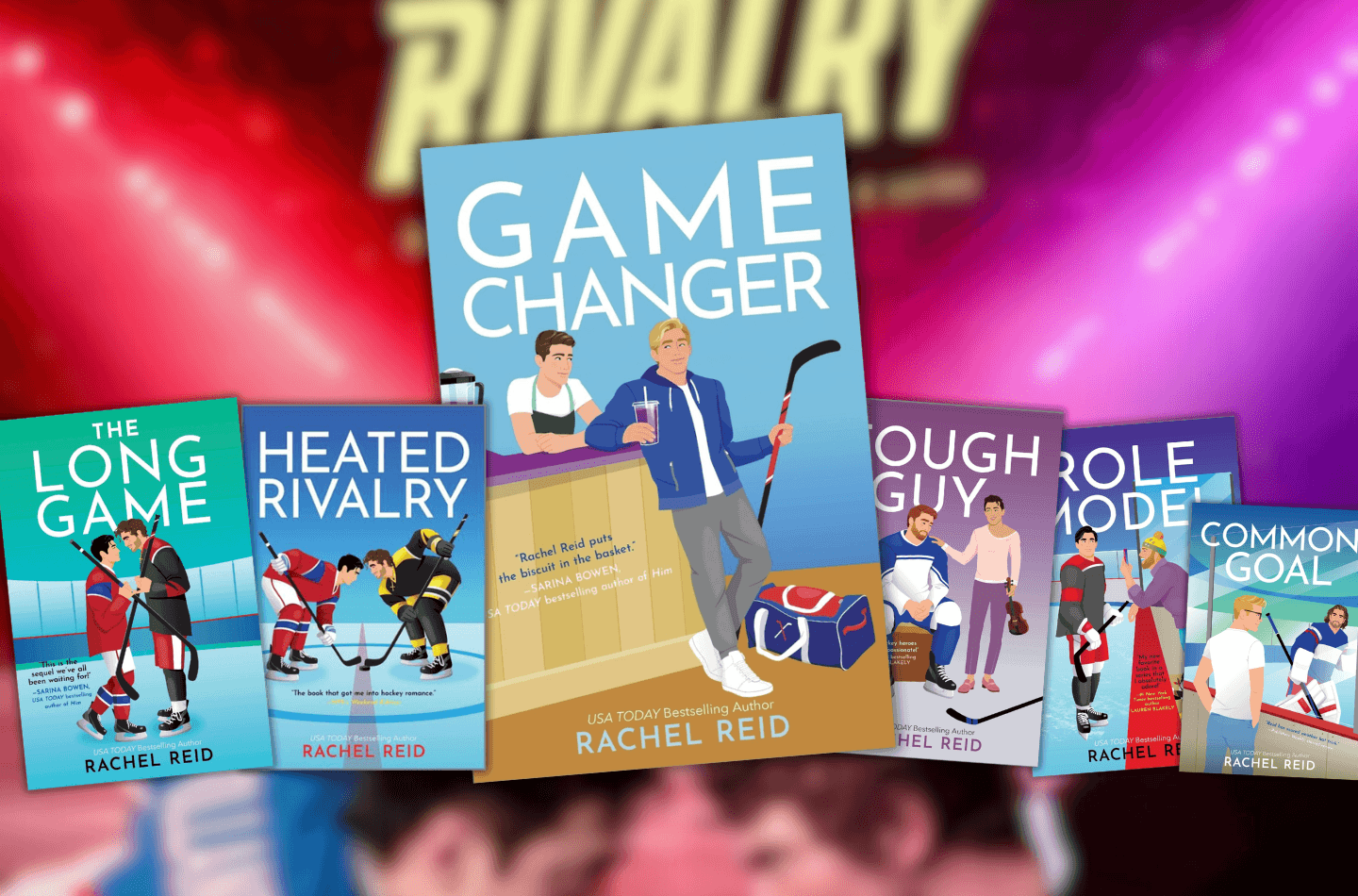 Chatterley publiera la VF de Heated Rivalry et les autres tomes de Game Changer