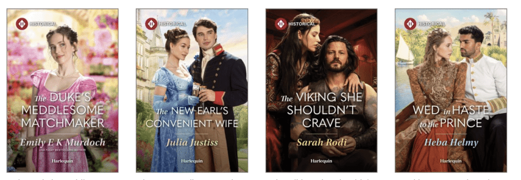 La collection historique d'Harlequin