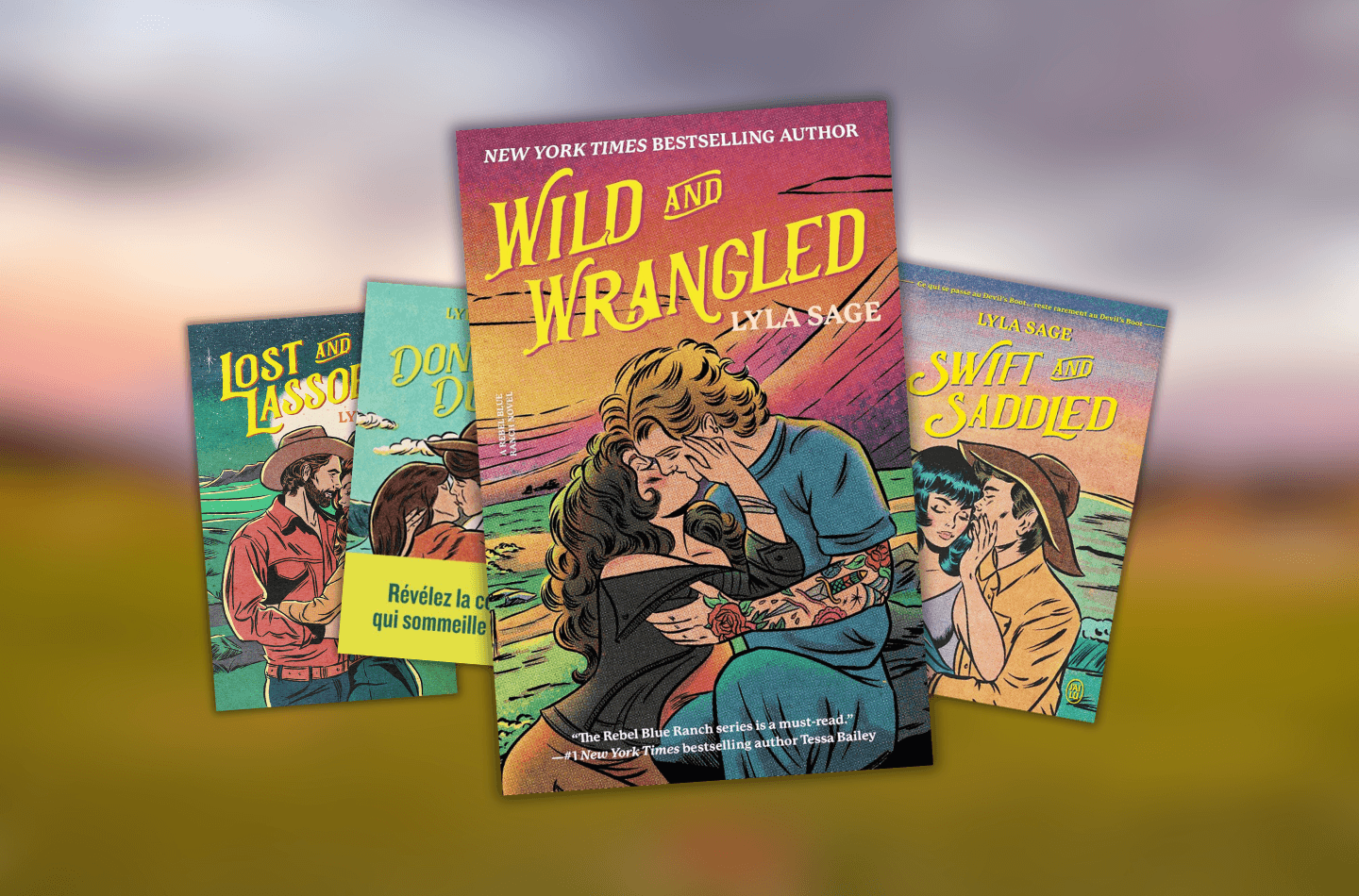 Quand sort le tome 4 de Rebel Blue Ranch en VF ?