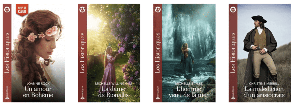 La collection Les historiques de Harlequin