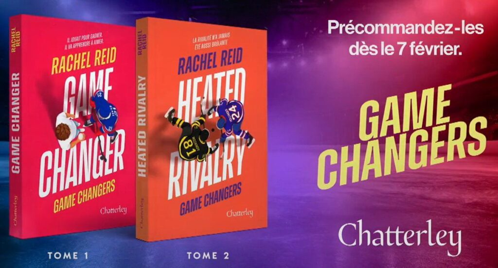 Couverture en VF de Heated Rivalry