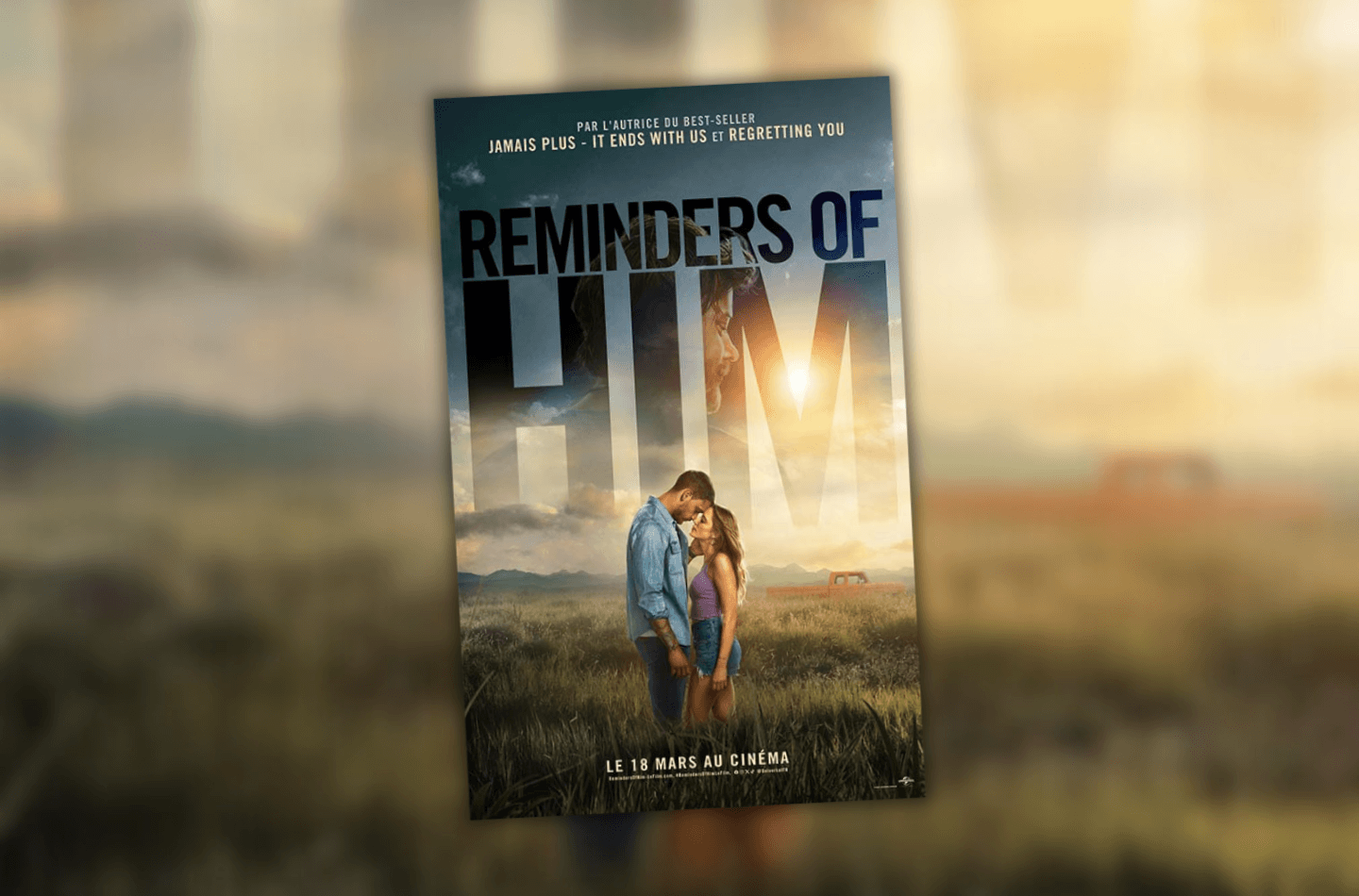 La sortie du film Reminders of Him au cinéma