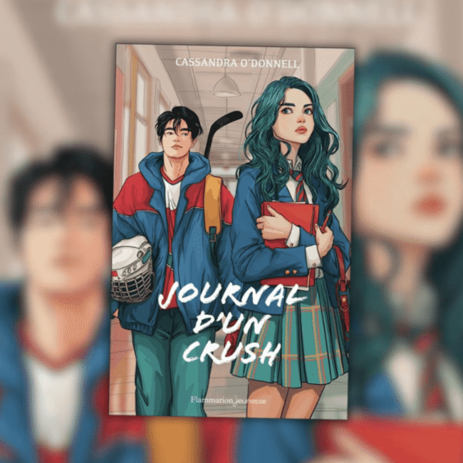 Sortie de Journal d'un crush chez Flammarion
