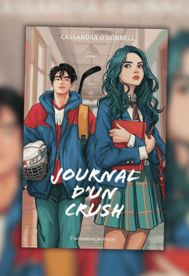 Sortie de Journal d'un crush chez Flammarion