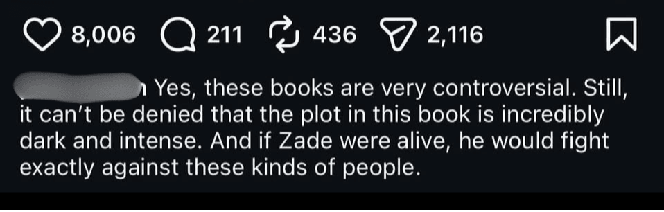 Réel utilisant le dossier Epstein pour faire la promotion d'un livre