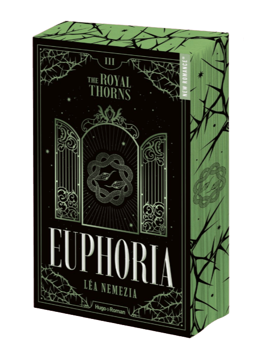 Édition brochée jaspée d'Euphoria de Léa Nemezia